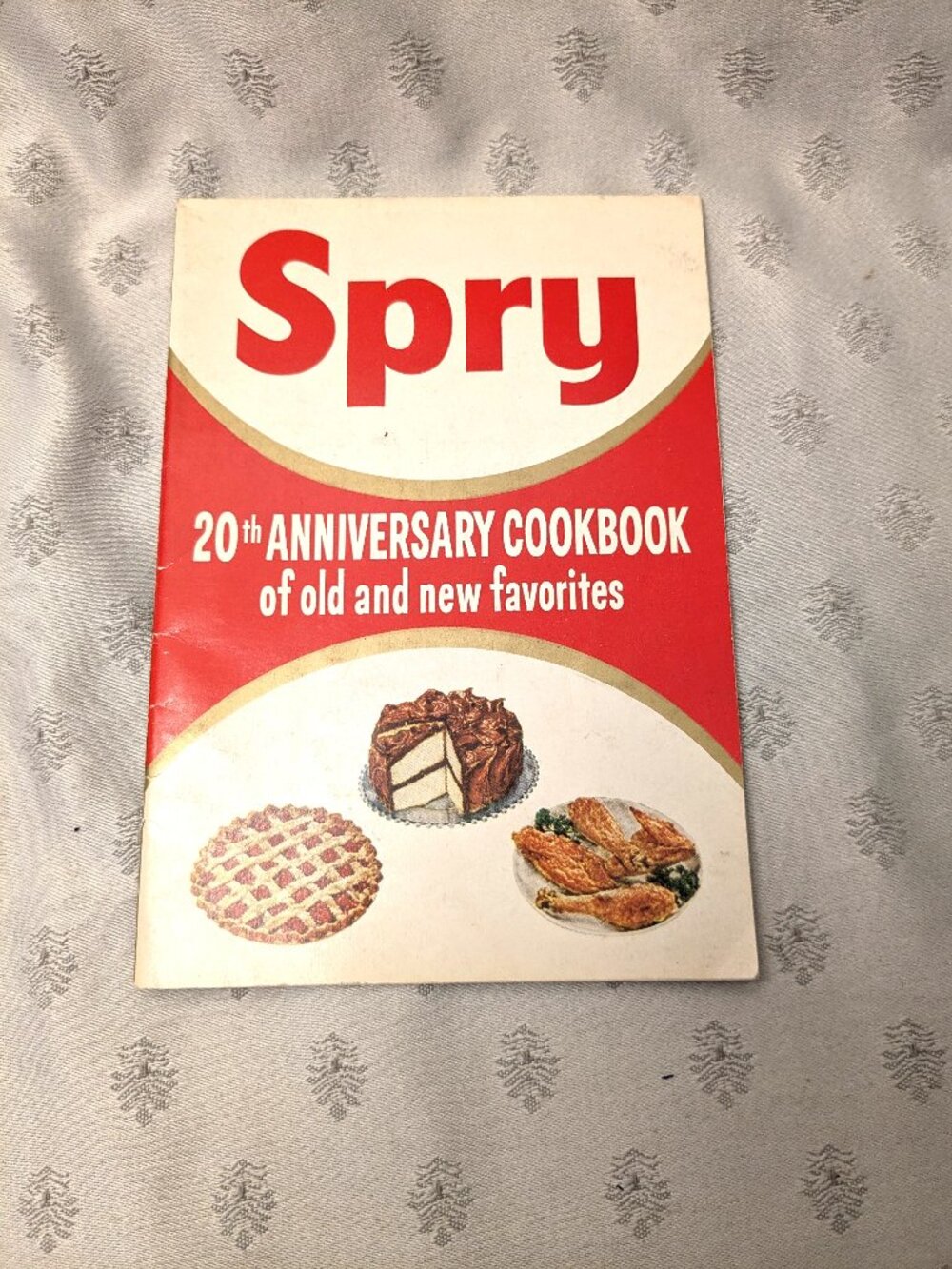 Spry 20th Anniversary Cookbook Of Old And New Favorites Recipe Book Vintage 1955